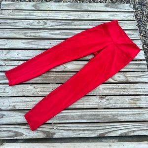 fabletics red leggings!!!